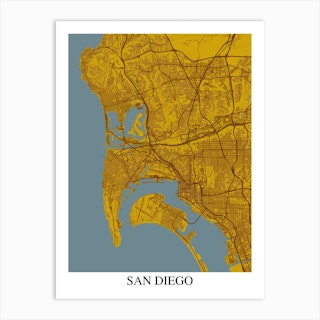 deificusArt San Diego California Black City Street Map Art Hoodie