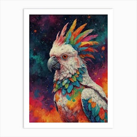 Colorful Parrot 20 Art Print