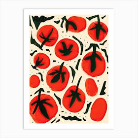 Big Tomatos Kitchen  Illustration Art Print