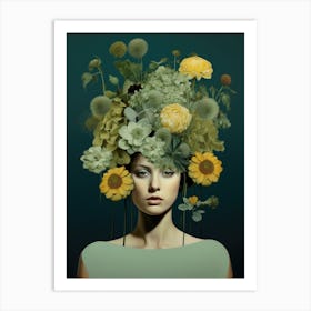 Flower Head 1 Art Print