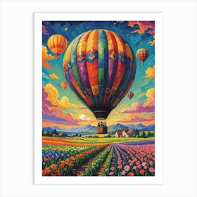 Hot Air Balloon no2 Art Print