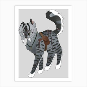 Sassy Cat Art Print