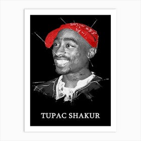 Tupac Shakur Art Print