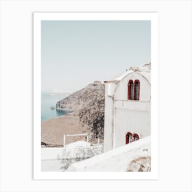 Santorini Charm 2 Art Print