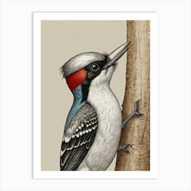 Woodpecker 2 Art Print