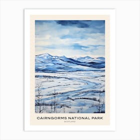 Cairngorms National Park Scotland 3 Poster Art Print