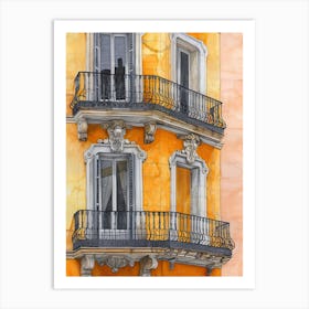 Valencia Europe Travel Architecture 4 Art Print