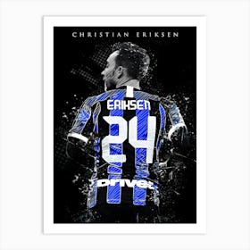 Christian Eriksen Art Print