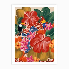 Tropical Paradise Art Print