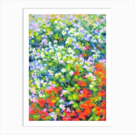 Cuban Oregano 3 Impressionist Painting Plant Art Print