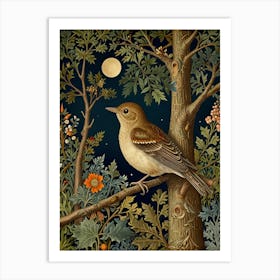 William Morris Bird In The Night Art Print