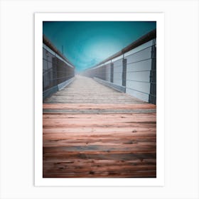 Bridge Over Water Art Print