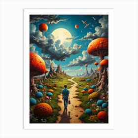 Dreamscape 5 Art Print