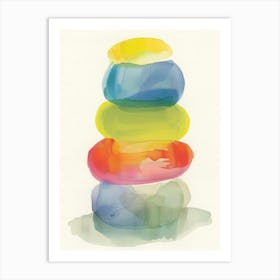 Stack Of Stones 7 Art Print