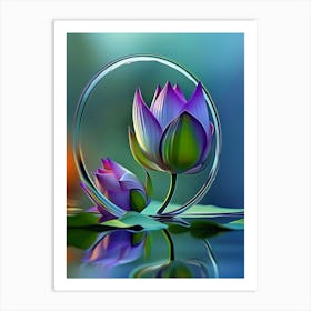 Lotus Flower 111 Art Print