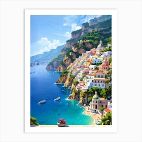 Positano 2 Art Print