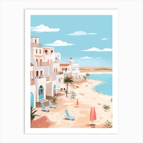 Sousse Tunisia 2 Illustration Art Print