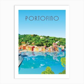 Portofino 1 Art Print