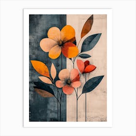 Flowers Canvas Print 3 Art Print