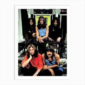 deep purple hard rock band music 8 Art Print