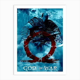 God Of War 10 Art Print