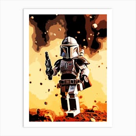 Star Wars - Boba Fett movie Art Print