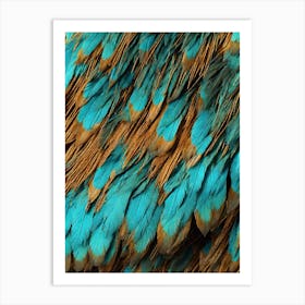 Feathers Of A Bird Art Print