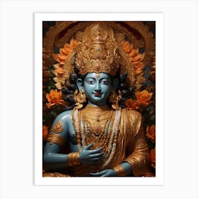 Lord Shiva 7 Art Print