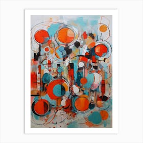 Abstract Painting 27 Art Print