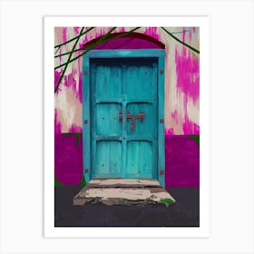 Blue Door Art Print