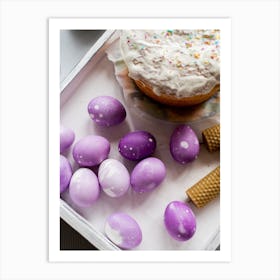 Easter Eggs 446 Art Print