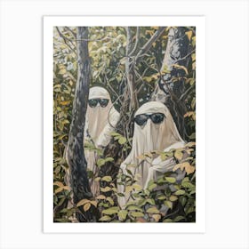 Ghosts In The Woods 8 Art Print