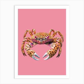 Leopard Crab Art Print