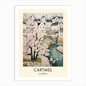Cartmel (Cumbria) Painting 3 Travel Poster Art Print