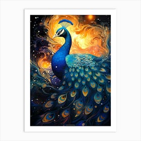 Peacock 2 Art Print