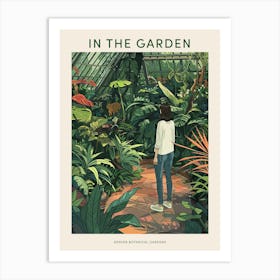 In The Garden Poster Denver Botanical Gardens 3 Art Print