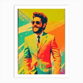 Thomas Rhett 2 Colourful Pop Art Art Print