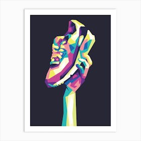Endurance Shoes Wpap Art Print