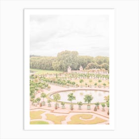 Versailles Gardens Art Print