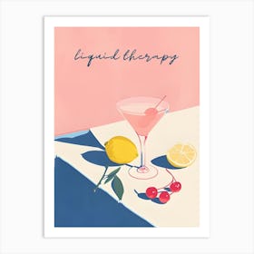 Liquid Therapy Art Print