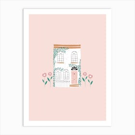 A Little House In London Art Print