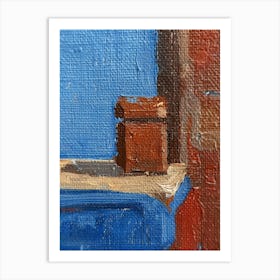 Box On A Table Art Print