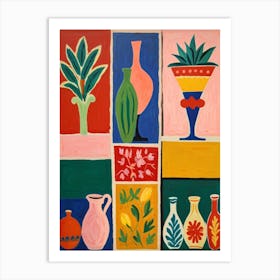 Vases And Pots 1 Art Print