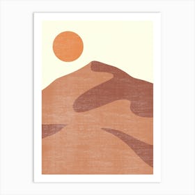 Sand Dunes 2 Art Print