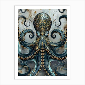 Octopus 14 Art Print