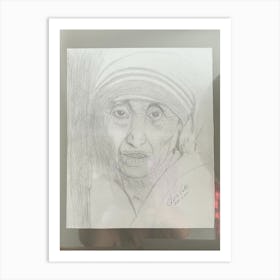 Mother Teresa Art Print