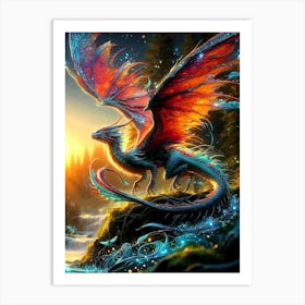 Mystical Fantasy Illustration 160 Art Print