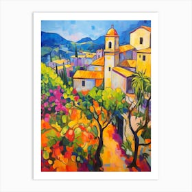 Ravello Italy 4 Fauvist Painting Art Print