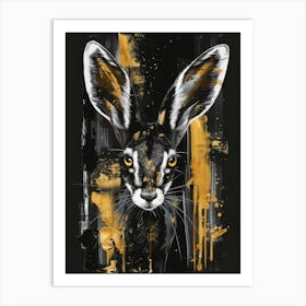 Hare Canvas Print Art Print