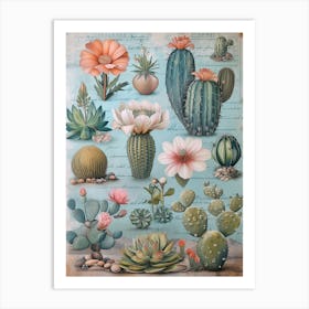 Cactus 7 Art Print